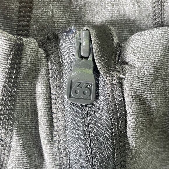 66° North Iceland Vik Heather Jacket Full Zip Fleece Lined Green Small Women NEW - Picture 6 of 12